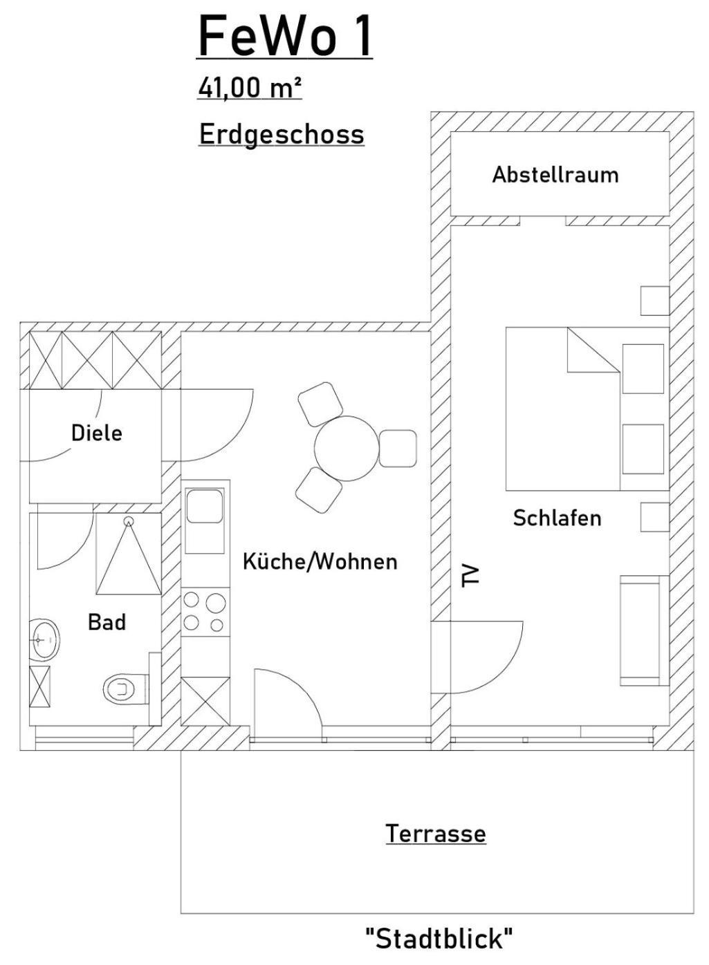 Ferienwohnungen Petrisberg 트리어 객실 사진
